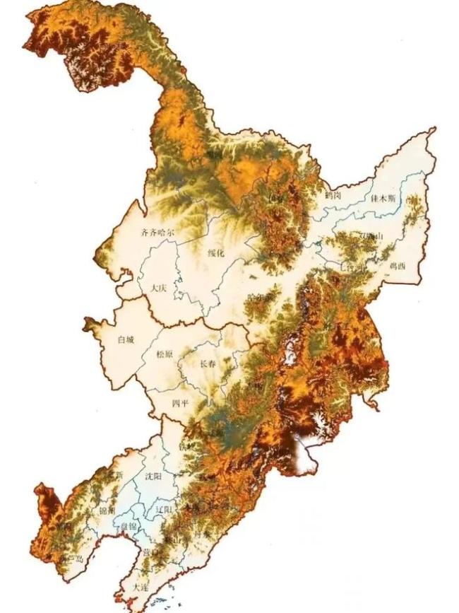 中国地图全图及东北三省面积深度解析
