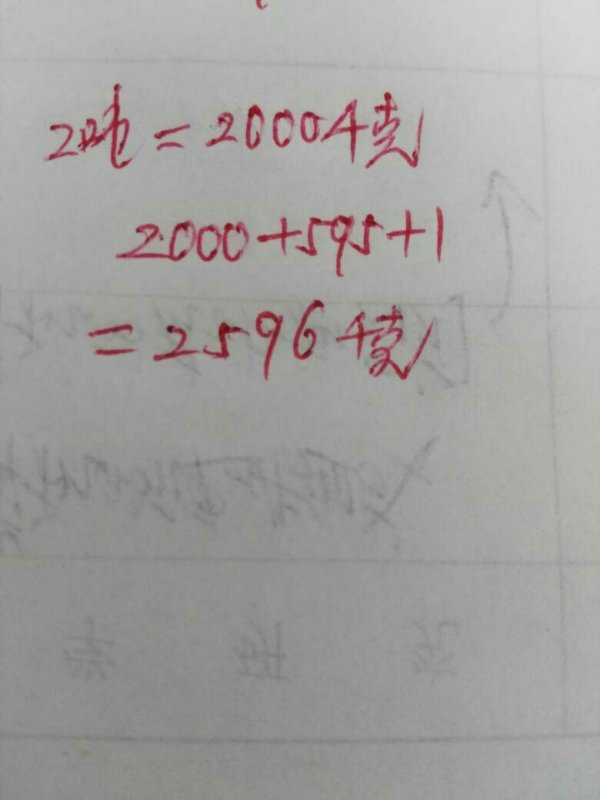 数学揭秘，一吨等于多少千克的质量转换奥秘