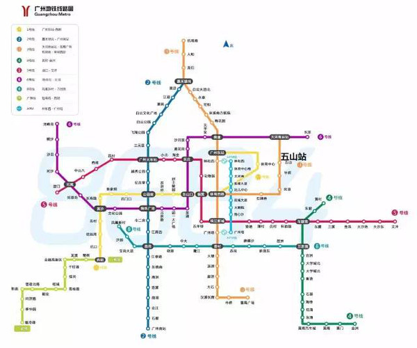 深圳地铁线路图最新放大详解