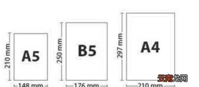 B5和a4放一起对比