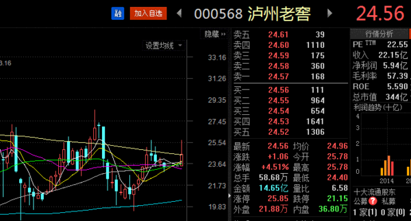 泸州老窖股票最高价格揭秘，市场影响深度解析