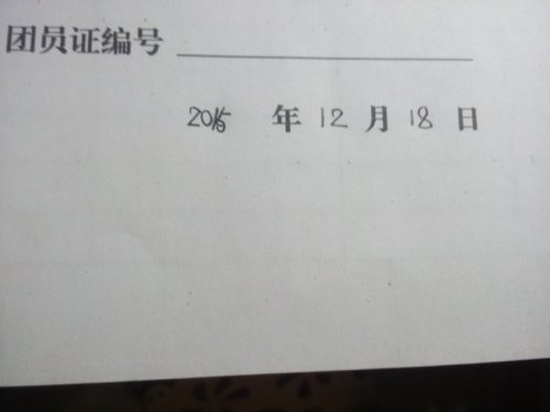 电子版入团志愿书封皮打印，高效规范的入团申请方式