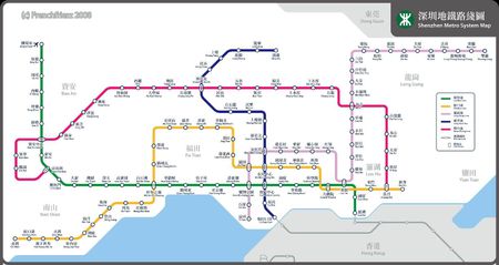 深圳地铁线路图最新版高清解析，全面透视深圳轨道交通网络