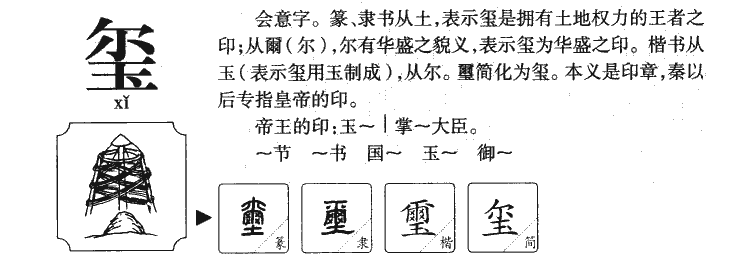 玺的意思和深层内涵解读