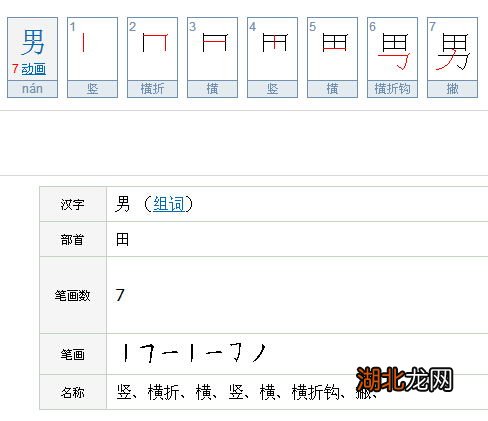 男的笔顺组词与汉字魅力探究