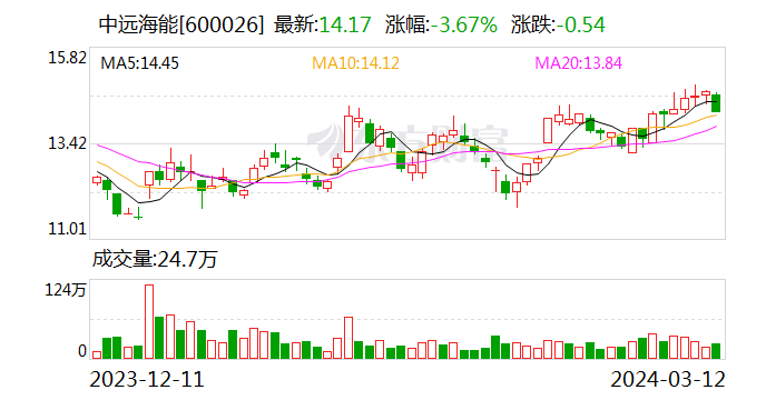 深度解析，中远海能股票的投资价值、挑战与机遇探索